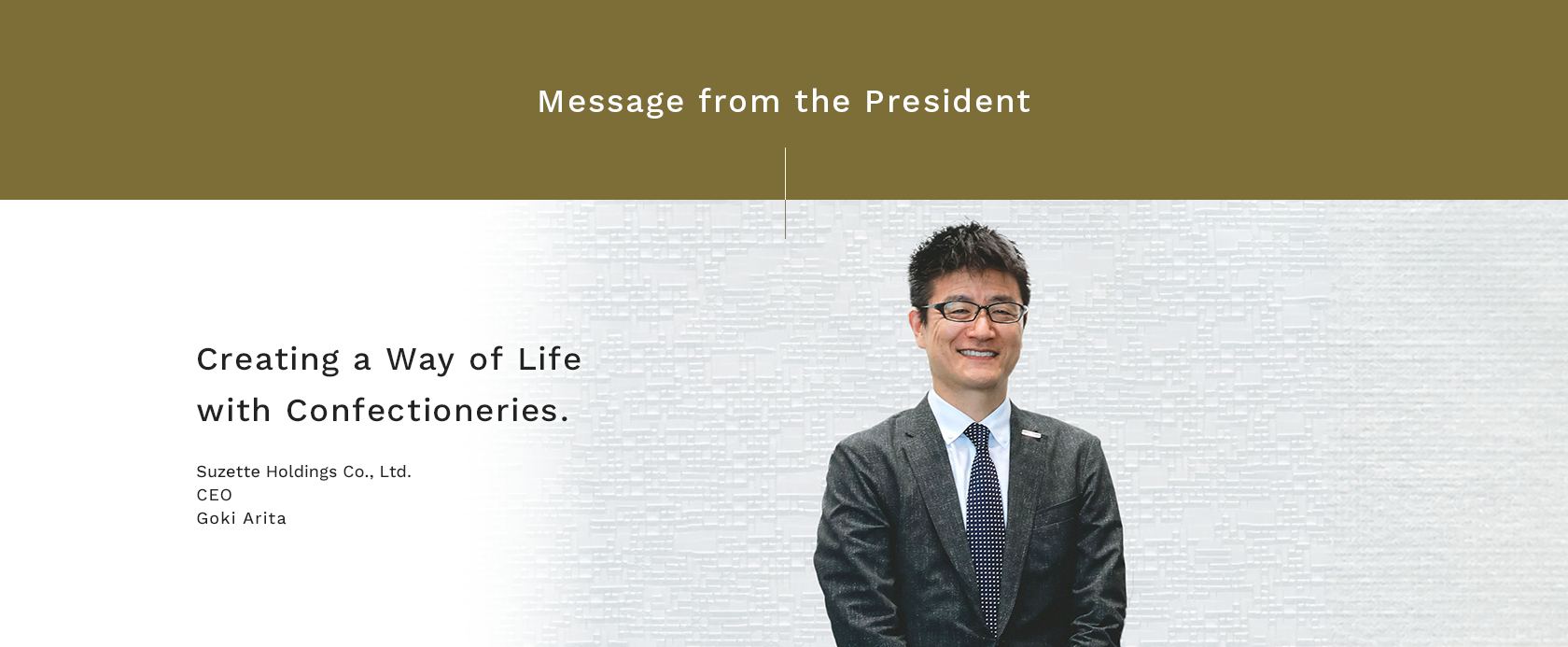 Message from the President