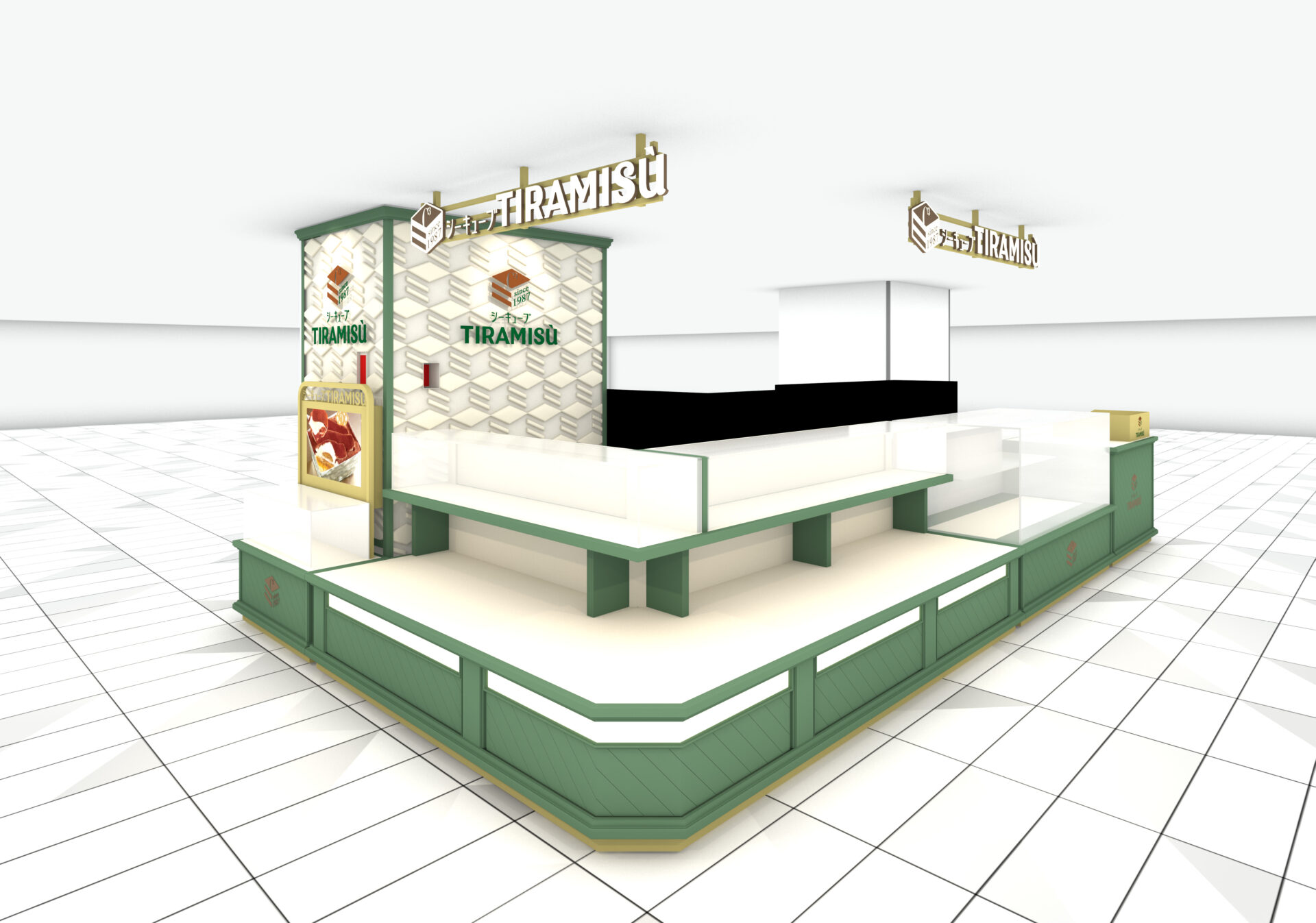 香りにこだわるティラミス専門店『シーキューブTIRAMISÙ』 東京ギフトパレット店で新業態がオープン