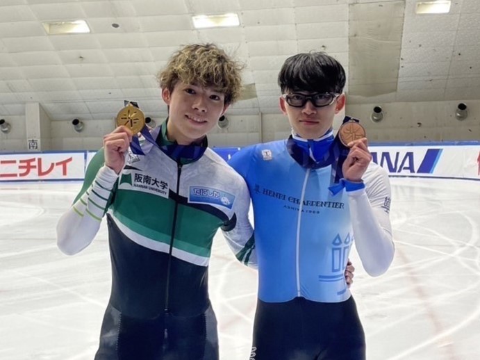 【氷上競技部大会報告】第35回全日本ショートトラックスピードスケート距離別選手権大会
