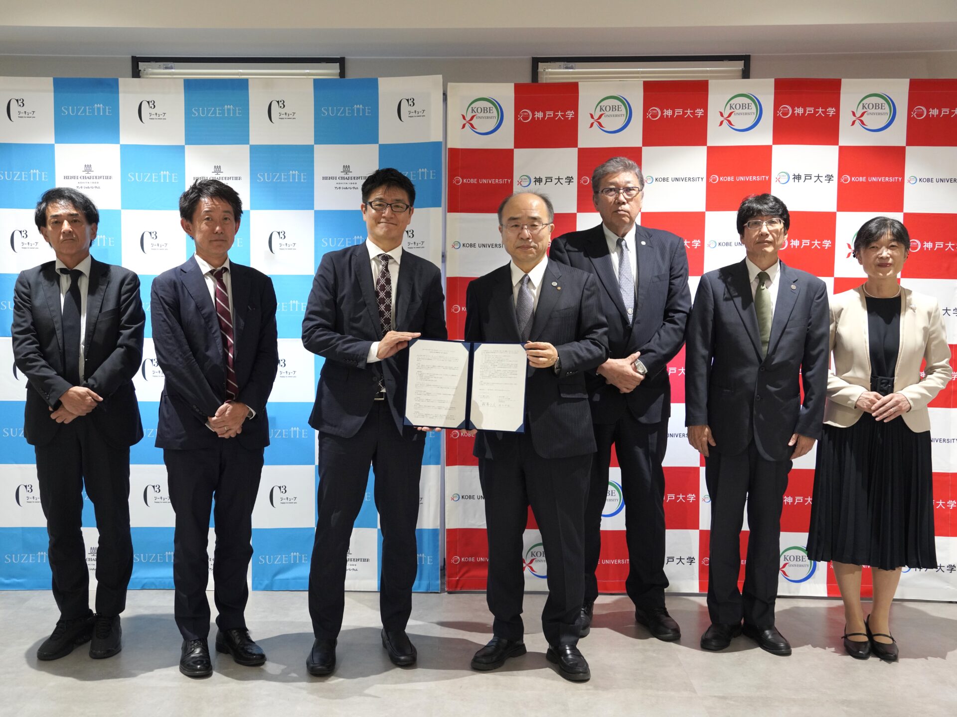 神戸大学とシュゼット・ホールディングスが包括連携協定を締結　“スイーツウェルネス” ～おいしさだけでなく、医療の視点から考えた「からだにやさしいスイーツ」の研究を開始～