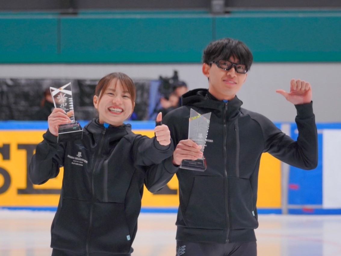 【氷上競技部】活動報告：第48回全日本ショートトラックスピードスケート選手権大会　長森が女子3冠で五輪代表決定/松林も男子2冠獲得
